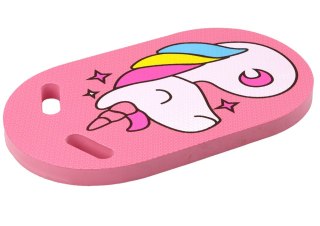 DESKA DO NAUKI PŁYWANIA PIANKOWA JEDNOROŻEC RÓŻOWA