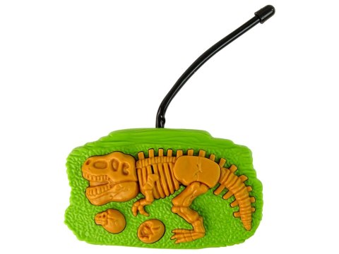 DINOZAUR ZDALNIE STEROWANY ŚWIATŁA DŹWIĘKI ZIELONY