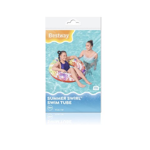 DMUCHANE KOŁO DO PŁYWANIA 91 CM BESTWAY 36084