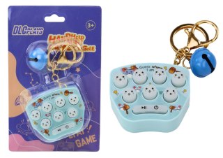 GRA ELEKTRONICZNA KIESZONKOWA BRELOK POP IT ZRĘCZNOŚCIOWA NIEBIESKA