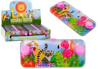 GRA WODNA KONSOLA ZRĘCZNOŚCIOWA RÓŻOWA FLAMING LEMUR PAD KÓŁECZKA