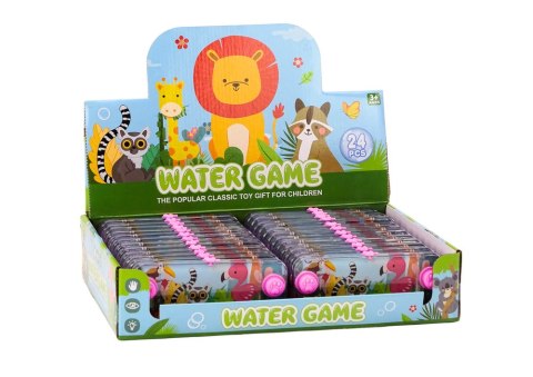 GRA WODNA KONSOLA ZRĘCZNOŚCIOWA RÓŻOWA FLAMING LEMUR PAD KÓŁECZKA