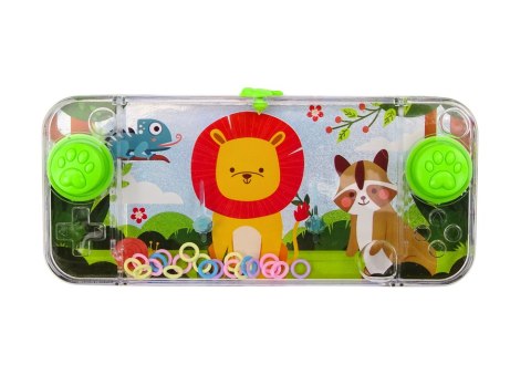 GRA WODNA ZRĘCZNOŚCIOWA KONSOLA ZIELONA LEW PAD KÓŁECZKA