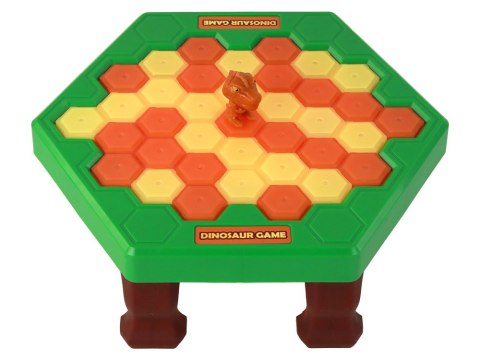 GRA ZRĘCZNOŚCIOWA DINOZAUR W KŁOPOTACH ZBIJANIE MŁOTKIEM