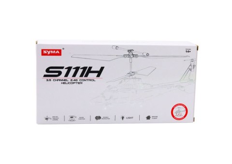 HELIKOPTER ZDALNIE STEROWANY RC ŻYROSKOP SYMA S111H CZERWONY