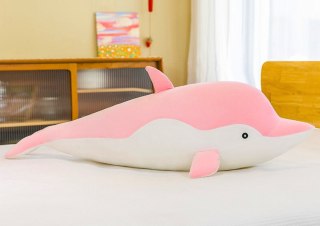 MASKOTKA PLUSZOWY DELFIN RÓŻOWY 70 CM