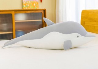 MASKOTKA PLUSZOWY DELFIN SZARY 70 CM