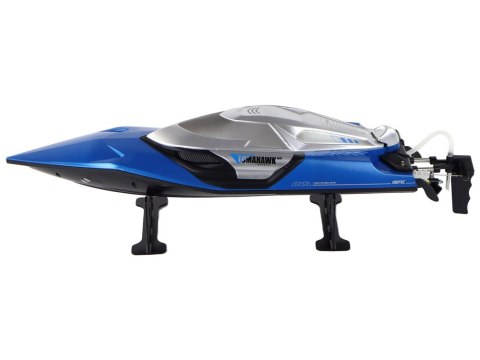 MOTORÓWKA R/C 2,4G ŚWIATŁA 30 KM/H NIEBIESKA