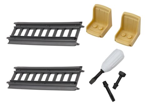 POCIĄG PASAŻERSKI TORY DO SKRĘCANIA MAJSTERKOWANIA DIY DŹWIĘKI ŚWIATŁA