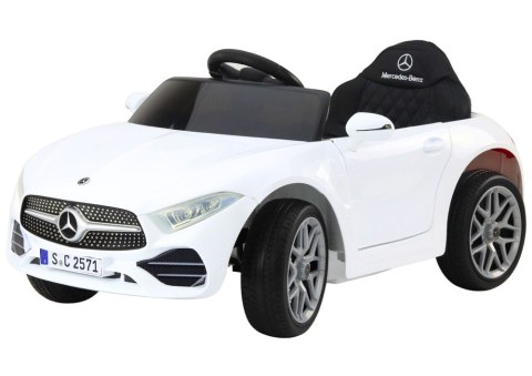 POJAZD NA AKUMULATOR MERCEDES KL-1666-1 BIAŁY