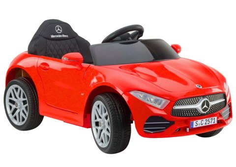 POJAZD NA AKUMULATOR MERCEDES KL-1666-1 CZERWONY