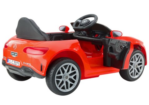 POJAZD NA AKUMULATOR MERCEDES KL-1666-1 CZERWONY
