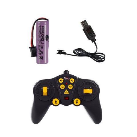 WÓZ STRAŻACKI ZDALNIE STEROWANY WYSUWANA DRABINA ROZPYLANIE WODY 2.4G 11CH