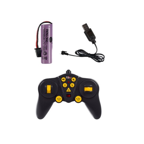 WÓZ STRAŻACKI ZDALNIE STEROWANY WYSUWANA DRABINA ROZPYLANIE WODY 2.4G 9CH