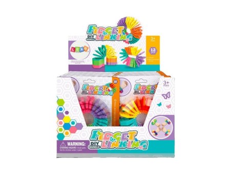 ZABAWKA SENSORYCZNA ANTYSTRESOWE BRANSOLETKA SPRĘŻYNA