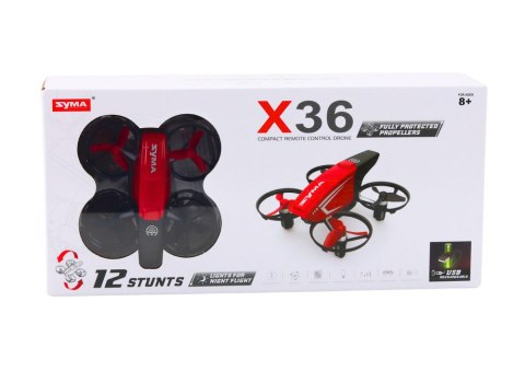 ZDALNIE STEROWANY DRON RC X36 SYMA CZERWONY
