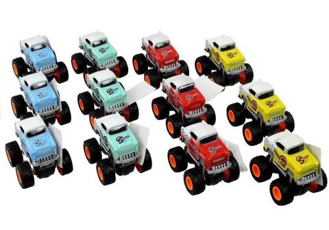 AUTO 4X4 KLASYCZNY MODEL NA DUŻYCH KOŁACH 4 KOLORY