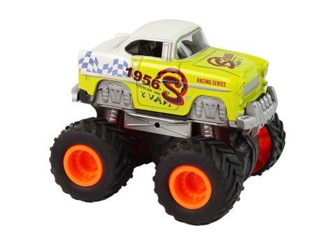 AUTO 4X4 KLASYCZNY MODEL NA DUŻYCH KOŁACH 4 KOLORY