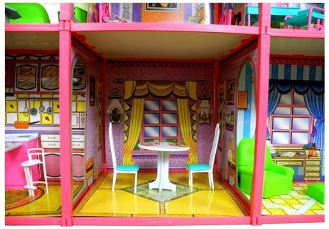 DOMEK DLA LALEK OGROMNA WILLA Z MEBLAMI