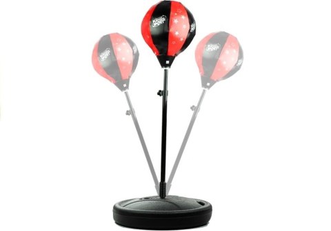 DUŻY ZESTAW BOKSERSKI + RĘKAWICE GRUSZKA STOJAK