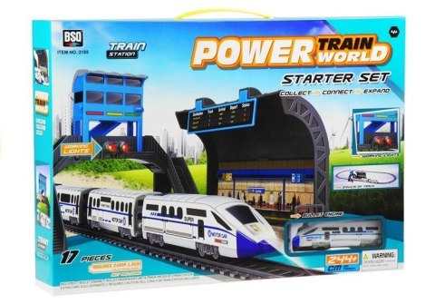 KOLEJKA NA BATERIE 244 CM + DWORZEC WAGON