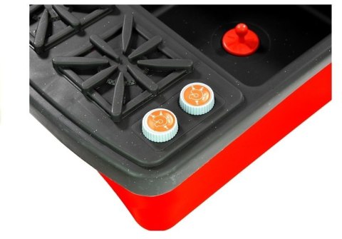 KUCHENKA I ZLEWOZMYWAK Z AKCESORIAMI KRAN Z WODĄ