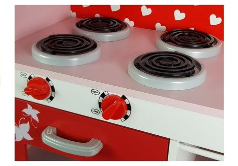 KUCHNIA DREWNIANA JOLA LODÓWKA MIKROFALÓWKA OTWIERANE ELEMENTY