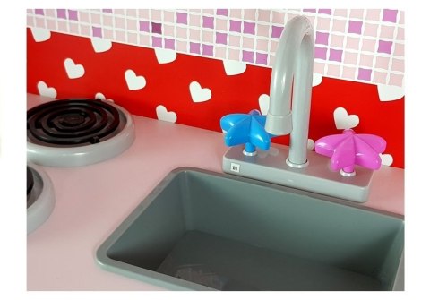 KUCHNIA DREWNIANA JOLA LODÓWKA MIKROFALÓWKA OTWIERANE ELEMENTY