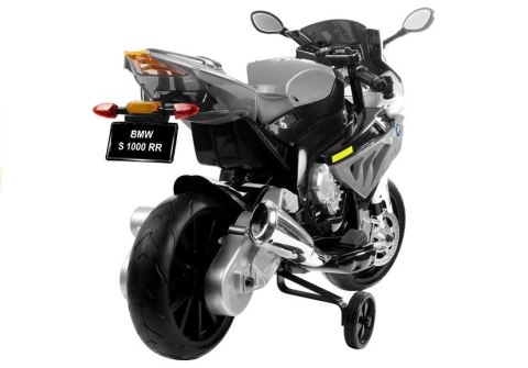 MOTOCYKL MOTOR NA AKUMULATOR BMW S1000RR SREBRNY