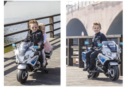 MOTOR NA AKUMULATOR BMW R1200 POLICJA BIAŁY