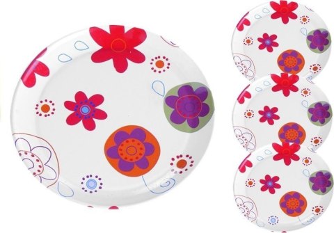 PIĘKNY METALOWY SERWIS DO HERBATY ZESTAW KUCHENNY