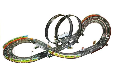 TOR SAMOCHODOWY + 2 AUTA MARIO RC 452CM 20KM/H