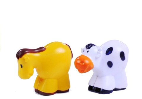 TRAKTOR PRZYCZEPA ZWIERZĄTKA GRA ŚWIECI ODGŁOSY