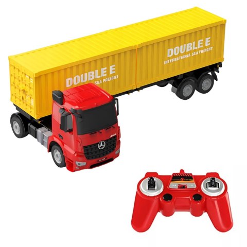 CIĘŻARÓWKA Z KONTENEREM MERCEDES-BENZ AROCS ZDALNIE STEROWANA RC 1:26