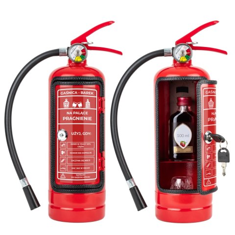 Gaśnica Mini Barek - Na palące pragnienie - schowek na alkohol, butelkę