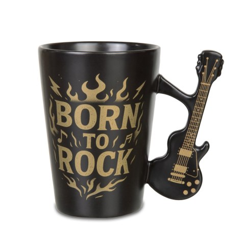 Kubek Gitara Elektryczna - Single Cut Style - dla fana rocka dla gitarzysty