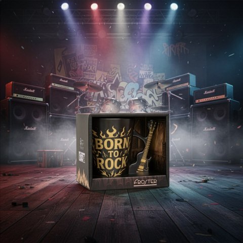 Kubek Gitara Elektryczna - Single Cut Style - dla fana rocka dla gitarzysty