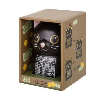 Skarbonka wykreślana Kotek - uczy oszczedzania motywuje - wyzwanie cel 1000