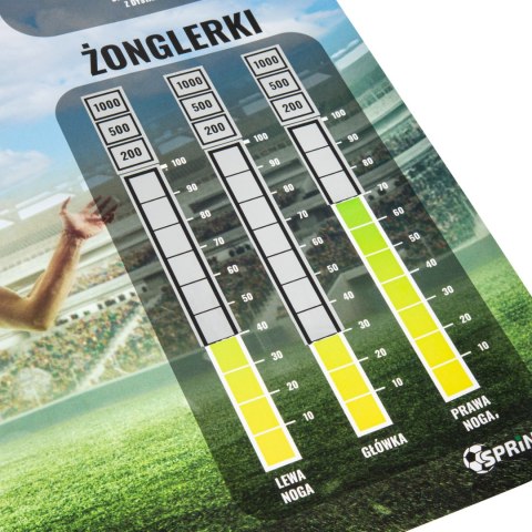 Zdrapka Piłkarza Sprintigo - piłkarski prezent pod choinkę dla chłopca