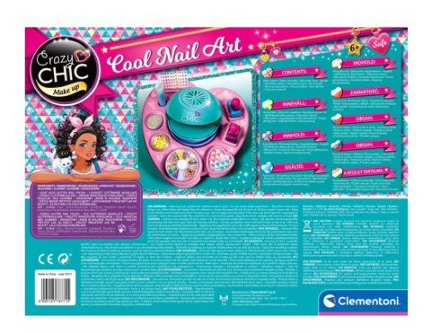 Crazy Chic Studio Paznokci Odjazdowe Paznokcie Salon Manicure Clementoni 78771