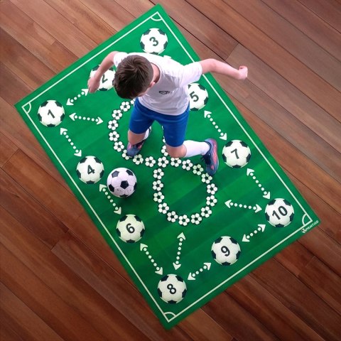 Mata do piłki nożnej Sprintigo ProMat XXL 180x120 - prezent dla dziecka