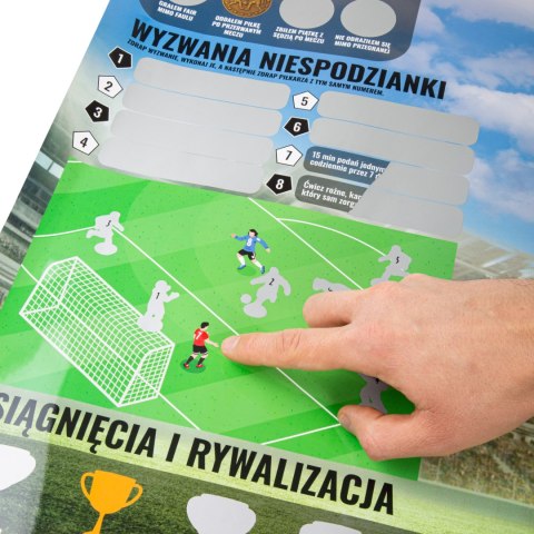 Mata piłkarska Sprintigo ProMat XXL 180x120 i Zdrapka Piłkarza - zestaw