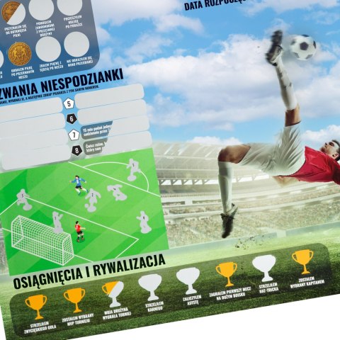 Mata piłkarska Sprintigo ProMat XXL 180x120 i Zdrapka Piłkarza - zestaw