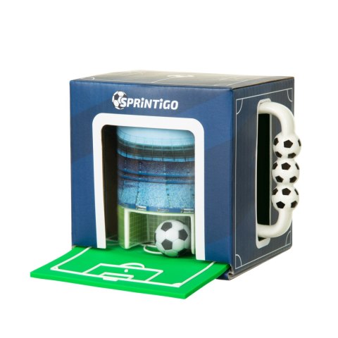 Piłkarski kubek z bramką Sprintigo - prezent dla chłopaka, piłkarza, kibica