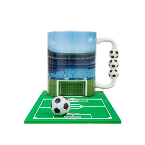 Piłkarski kubek z bramką Sprintigo - prezent dla chłopaka, piłkarza, kibica