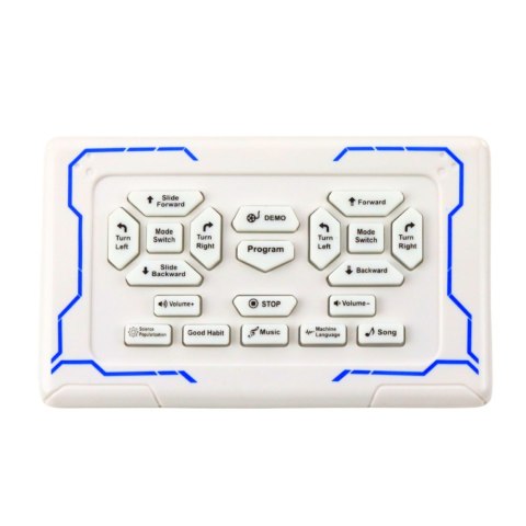 Robot Edukacyjny Zdalnie Sterowany RC Mówi Tańczy Światła Dźwięki Niebieski