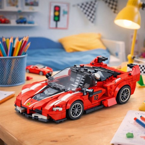 Klocki Konstrukcyjne Samochód Wyścigowy FXX-K Czerwony 360 el.