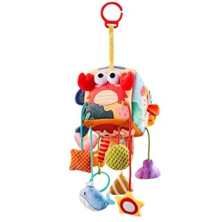 Kostka Sensoryczna Zawieszka Do Łóżeczka Zwierzęta Morskie