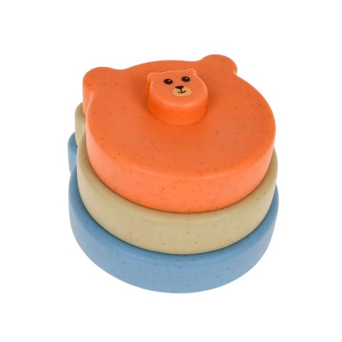 Zestaw Miękkie Klocki Sensoryczne Edukacyjne EKO Guma Zwierzęta 18 el.