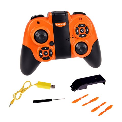 Dron Zdalnie Sterowany RC Latający Quadcopter Światła LED Aplikacja